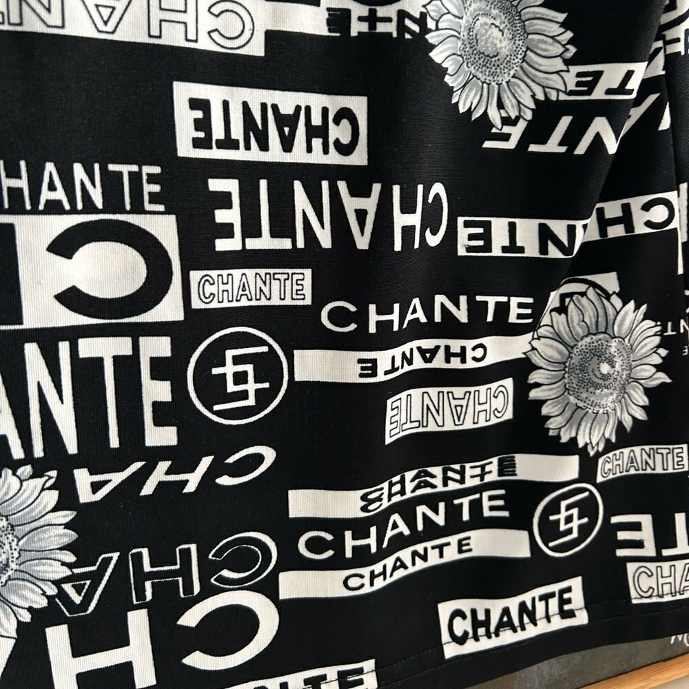Ness Black & White Chante T-shirt size Large - Picture 16 of 16